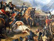 Henri Felix Emmanuel Philippoteaux Napoleon at the Battle of Rivoli painting